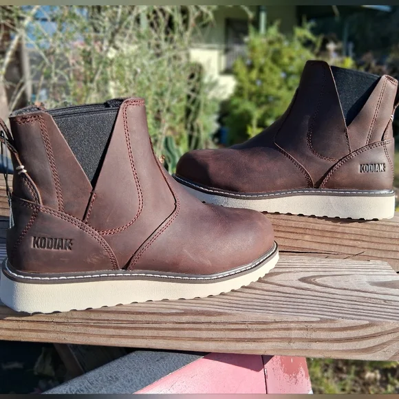 Kodiak Women's Whitton Steel Toe Puncture Resist Safety Work Boot -EUC - Picture 6 of 14